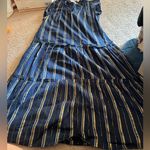 Greylin  small navy metallic dress Photo 1