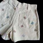 PacSun Women’s Embroidered Butterfly Corduroy Cutoff Shorts Size 25 High Waist Photo 7