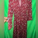MELLODAY  Floral midi dress size Medium Photo 1