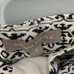 Banana Republic Black & White Patterned Shorts Photo 2