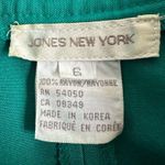 Jones New York Vintage high waisted teal blue green pleated jones NY trouser Photo 2