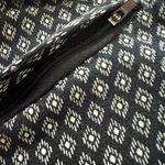 Gap Size 2R Women's Black & White Cropped Patterned Work Pants Photo 4