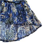 Jaase NWT  Blue Floral Long Sleeve Tiered Boho Jessie Dress Size LARGE‎ Photo 11