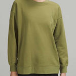 Lululemon  Perfectly Oversized Crew Bronze Green Photo 0