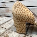 Pilcro and the Letterpress Calf Hair Block Heel Pumps Cheetah Anthropologie 10 Photo 7