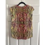See By Chloe  Womens 4 Top Sleeveless Paisley Gardencore Fairy Photo 5