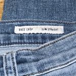 Woman’s Edwin Blue High Rise Bree Crop Jeans Classic Denim Size 30 Photo 2