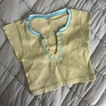 Urban Outfitters Crop Top Yellow Size M Photo 0