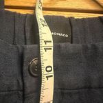 Club Monaco  linen blend joggers large navy Photo 3