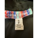 Urban Outfitters Black Long Sleeve Deep V-Neck Corset Bustier Mini Shirt Dress S Photo 3