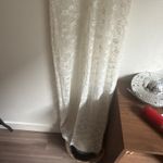 Wild Fable Lace Maxi Dress Sheer White Short Sleeve Scoop Neck XXS Photo 2