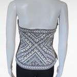 White House | Black Market WHBM Neutral Tribal Strapless Bustier Size 4 Photo 4