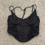 White Fox Boutique Corset  Top Black Bustier Photo 0
