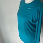 Nike Women's Aqua Long Sleeve Tee Photo 7