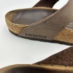 Birkenstock  Gizeh Birko-Flor Sandal Women’s EU 39 US 8-8.5 Slip-On Thong Brown Photo 4