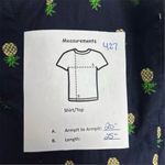 J.Crew Women's Button-Up Shirt S Pineapple Print Long Sleeve Casual Photo 5