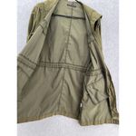 Brandy Melville  Women's Olive Green Hooded Full Zip Jacket Long Sleeve One Size Photo 2