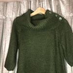 Paraphrase  Cropped Short Sleeve Turtleneck Cowlneck Sweater Size Medium Photo 5