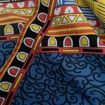 Gypsie Blu kaftan swim cover up one size large xl medium blue dancing beach Orange Photo 4