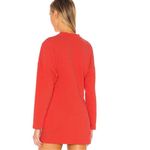 Free People  Beach Magnolia Dolman Mini Dress in Poppy Size Small NWT Photo 1