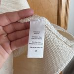 ATM Anthony Thomas Melillo Beige knitted 3/4 sleeve boat neck sweater shirt XS White Photo 5