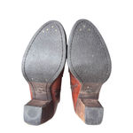 Frye  - Patty Riding Western Bootie Cognac Leather Sz 8.5M Photo 7