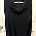 Maurice's  Black Cowl Neck Long Sleeve Sweater size Large‎ Photo 0