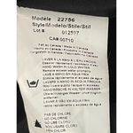 Joseph Ribkoff Black Ivory Lace Print Sheath Scoop Neck Dress Sleeveless Size 8 Photo 6