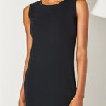 Ming Wang Plus Crew Neck Acrylic Knit Tank Shift Dress Night Black Size 2X Photo 0