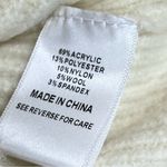 Lucy Paris NWT  m wool blend Cozy Cream long sleeve Sweater Photo 3