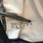 Womens Tankini Set Removable Cups Cropped Strappy Ruched Shorts Black XL Photo 2