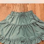 Zenana Mint Green Ruffled Skirt Photo 2
