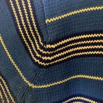 Lauren Ralph Lauren womens 2x blue knit stripe sweater long sleeve casual librar Photo 7