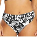 Artesands Cantata Forte Black Monet Curve Fit Mid Rise Swim Bottom Bikini Sz 20 Photo 0