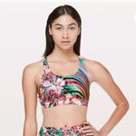 Lululemon Size 4 Energy Bra Nulux SPEN 2 Multicolor Padded Athletic Sports Photo 0