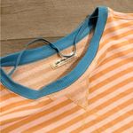 Free People NWOT  Striped Oversized Sweater Size Large Photo 3