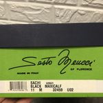 Sesto Meucci  black Sachi maxi calf size 11 sandals bubble bottoms made‎ in Italy Photo 8