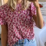 ZARA Floral Top Photo 1