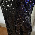 EXPRESS NEW  Size S Sequined Mini Dress Party NYE LBD Black Cocktail Photo 2