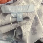 Hill House  the Simone Dress lilac Tonal Floral Long Sleeve Maxi XS NWT Photo 8