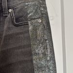 7 For All Mankind High Waist Metallic Stripe Skinny Jean - 24 Photo 4