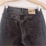 White Fox Boutique White Fox Flared Jeans Black Denim Bell Bottom Photo 3