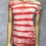 CHAPS DENIM women’s tie dye short sleeve top size S Photo 2