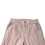 American Eagle  Corduroy Super High Rise Baggy Wide Leg Cargo Pants Pink size 8 Photo 1