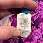 Maxine women’s floral one piece swim suit size 12. Purple Photo 7