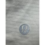 Lululemon Breeze By Women's White Sleeveless Muscle Tee Crop Tank Top Size S/M Photo 2