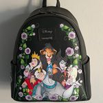 Lounge Fly Gift Ready New  Disney’s Favorite Villains Vegan Leather Mini Backpack Photo 11