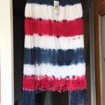 Michael Kors Red, White , Blue handkerchief skirt Red Size 4 Photo 0