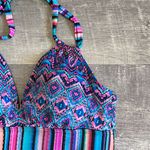 Swimsuit For All Swimsuits For All Fiesta Avenger Halter Bikini L 10/12 Top Full Coverage Briefs Photo 2