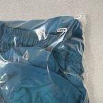 Katsu Clothing Ruched Ruffled Parachute Jogger Pants M Womens Teal Drawstring Blue Size M Photo 6